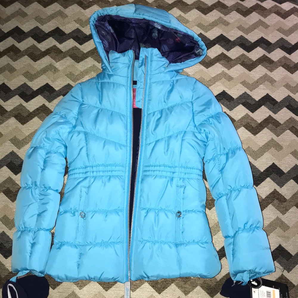 London fog puffer jacket for girls